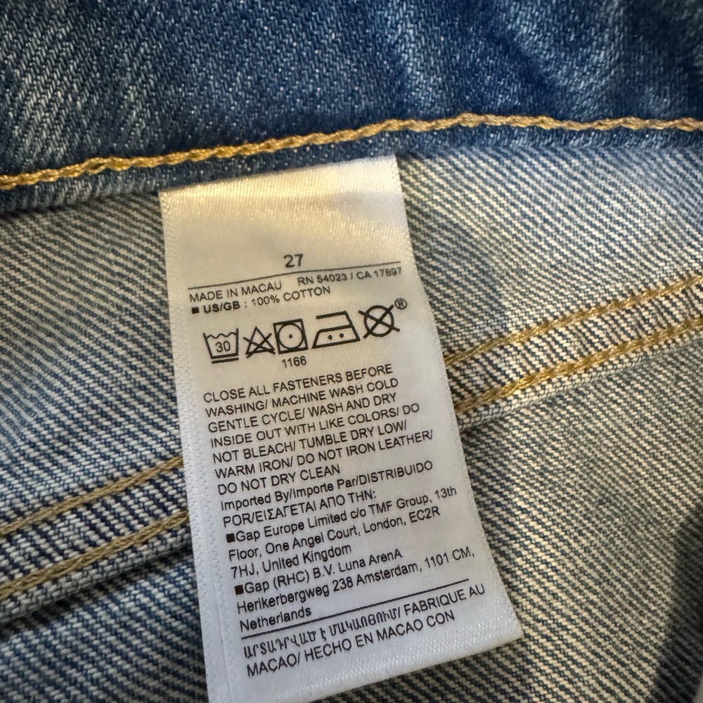 Banana Republic Mid-Rise Rigid
Straight Jean - Picture 9 of 9